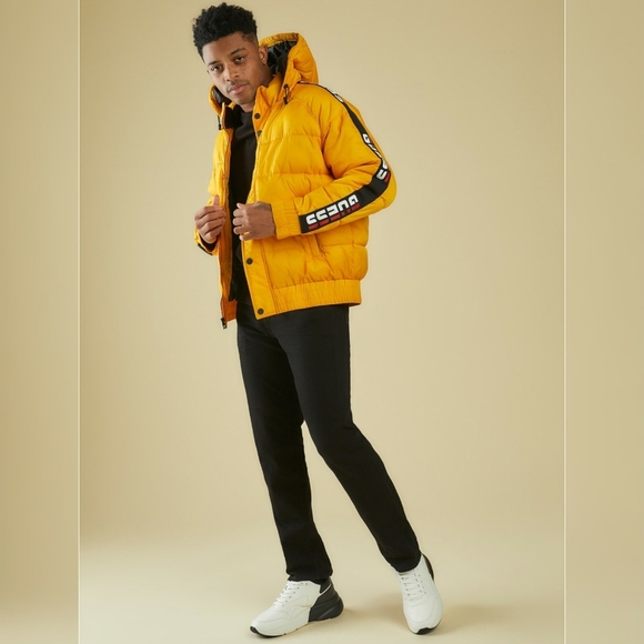 NEW GUESS Wave Sport Puffer Jackets SZ S - Picture 4 of 9